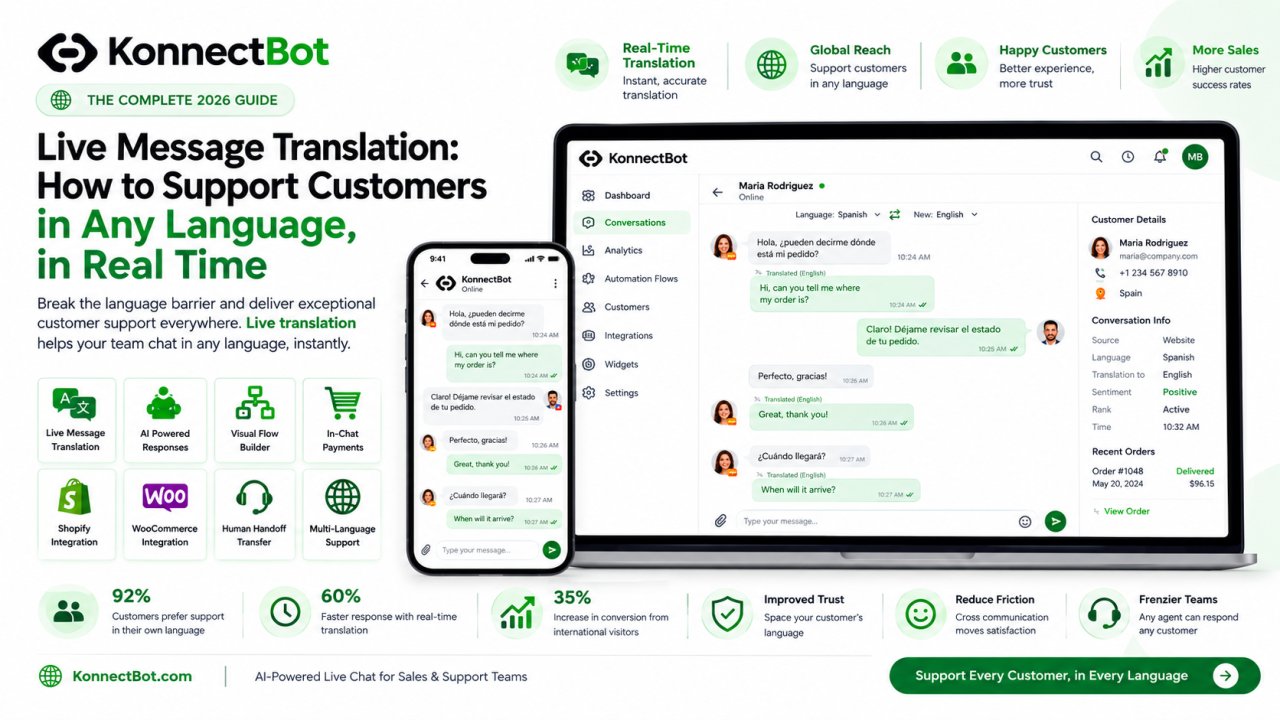 Live Message Translation: How to Support Customers in Any Language, in Real Time