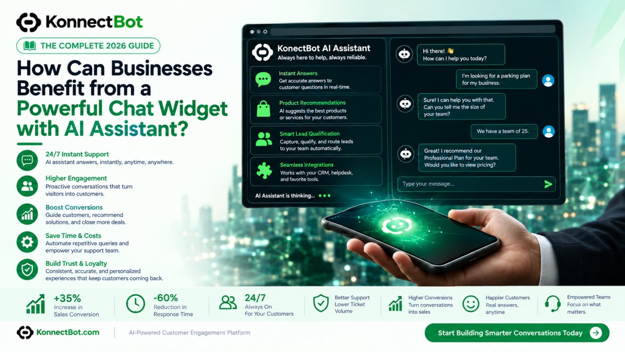 How Can Businesses Benefit from a Powerful Chat Widget with AI Assistant?