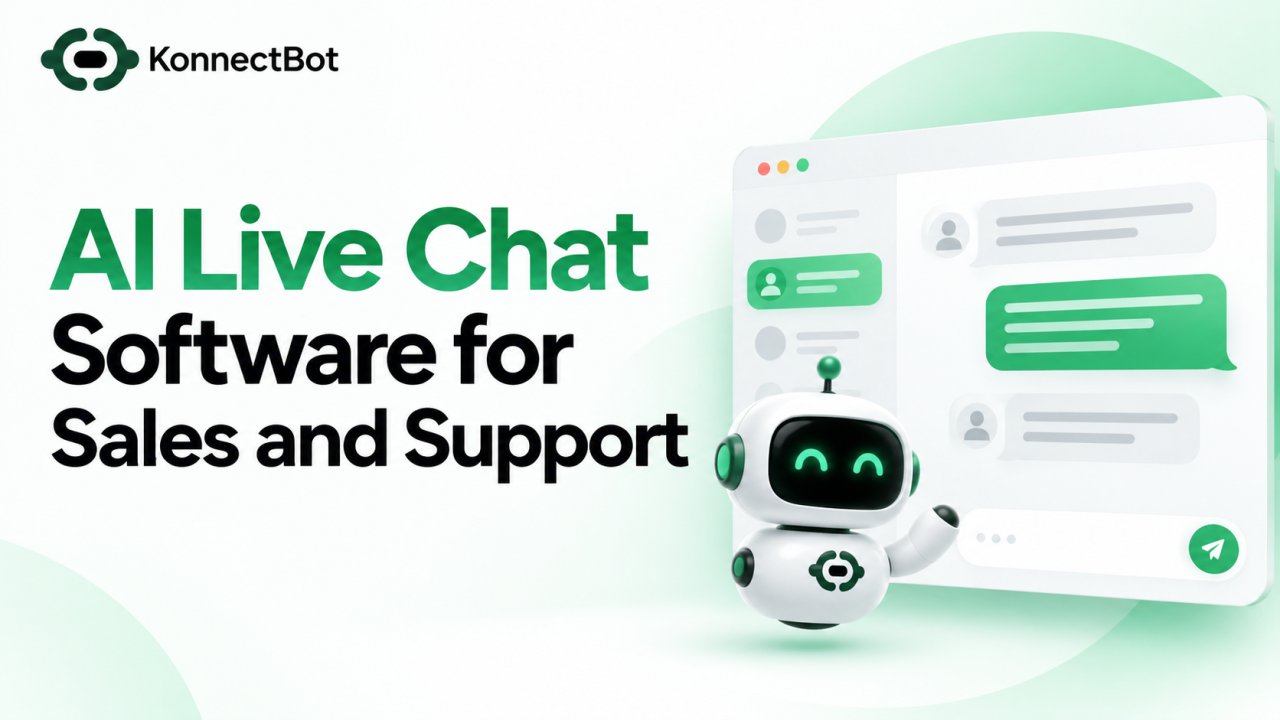 AI Live Chat Software for Sales and Support Teams